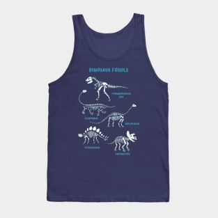 Dinosaur Fossils Tank Top